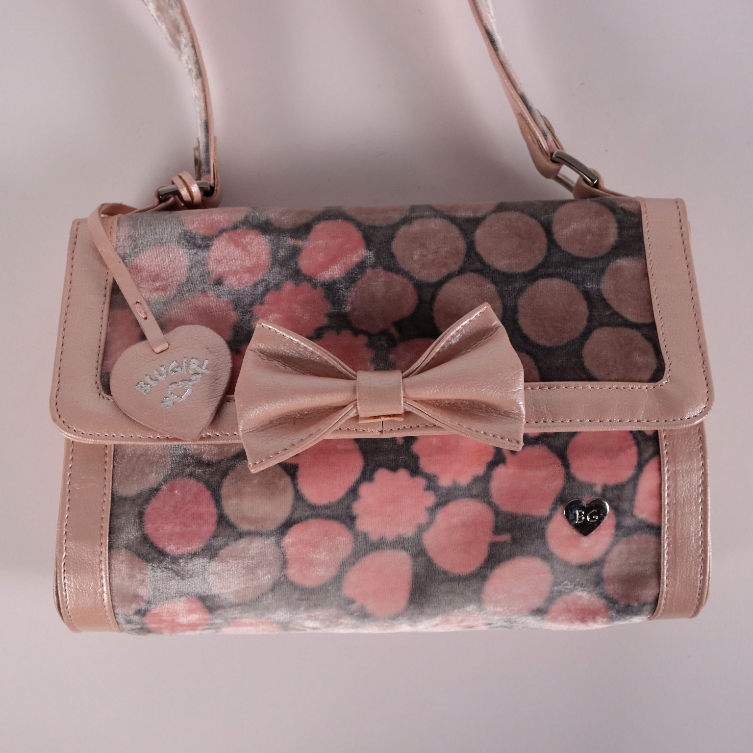 Blugirl Velvet Shoulder Bag Clothing Summer Accessories