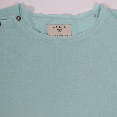 Supongo, Jersey Guess, Jersey de lino, Jersey Guess Aqua Green Hombre