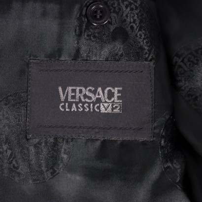 Versace Man Jacket Cashmire Wool Milan Italy