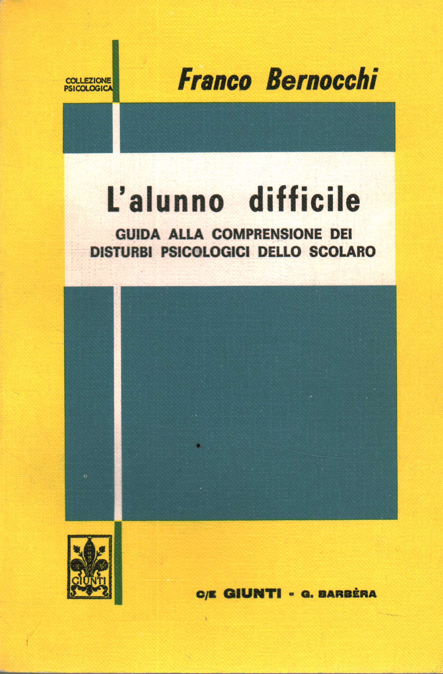 The difficult student, Franco Bernocchi