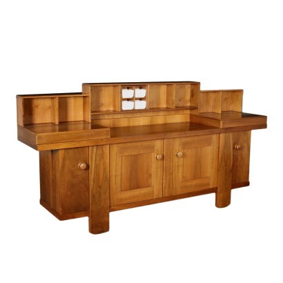 Cupboard Silvio Coppola Walnut Veneer 1960s 1970s