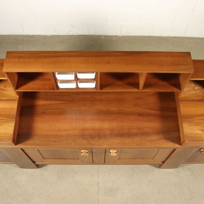 Cupboard Silvio Coppola Walnut Veneer 1960s 1970s