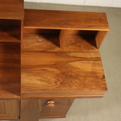 Cupboard Silvio Coppola Walnut Veneer 1960s 1970s