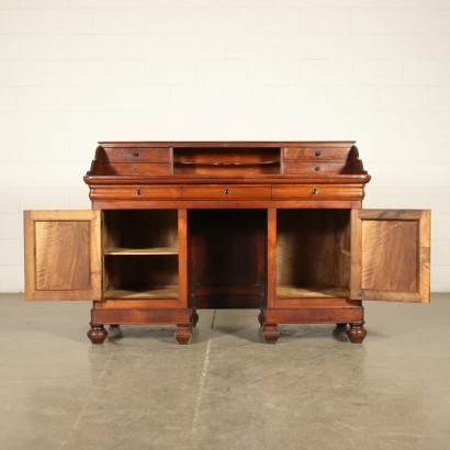 antiguo, escritorio, escritorios antiguos, escritorio antiguo, escritorio italiano antiguo, escritorio antiguo, escritorio neoclásico, escritorio del siglo XIX, escritorio Louis Philippe