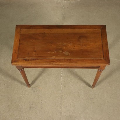 Foldable Game Table Walnut Poplar Italy 19th Century