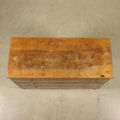 Inlaid Chest of Drawers Walnut Marple Pine Italy 18th Century