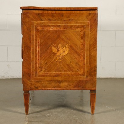 Neoclassical Chest Of Drawers Maple Walnut Poplar Italy 2nd Half 1700