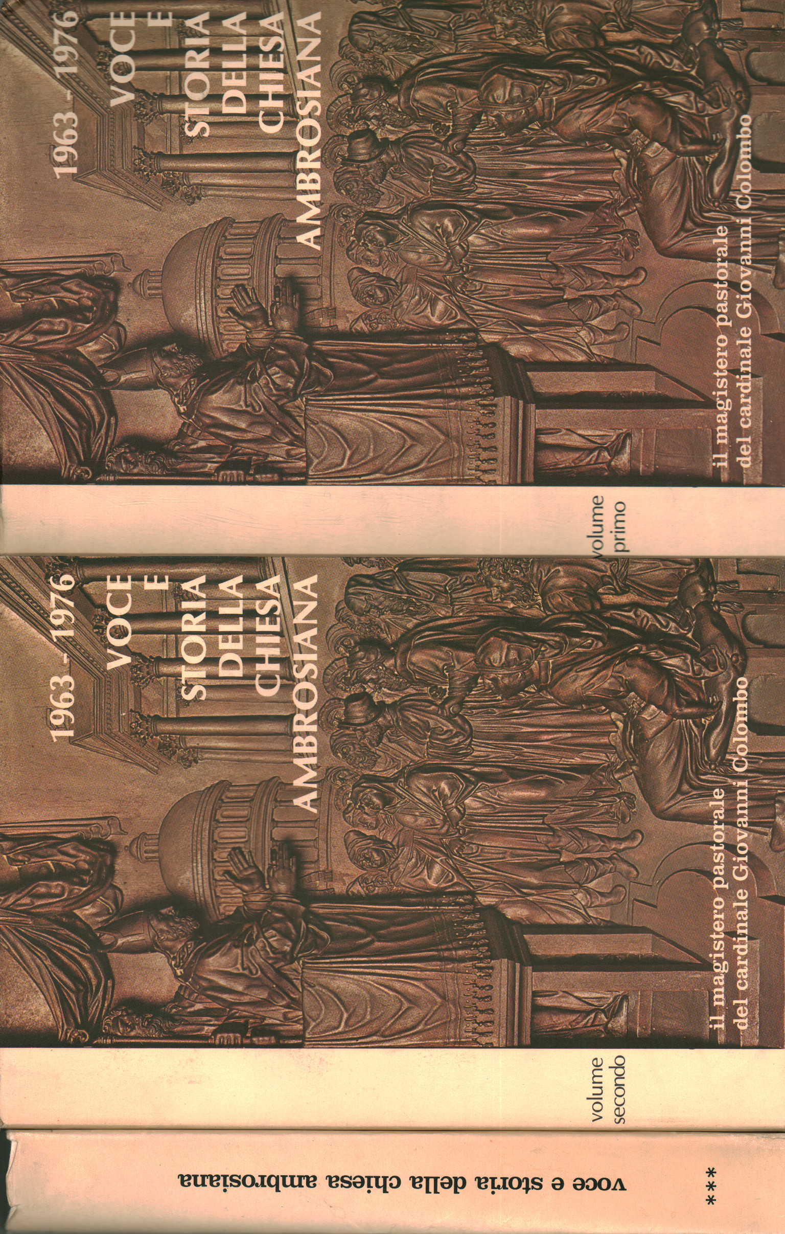 Voix et histoire de l'Église ambrosienne (3 volumes), AA.VV