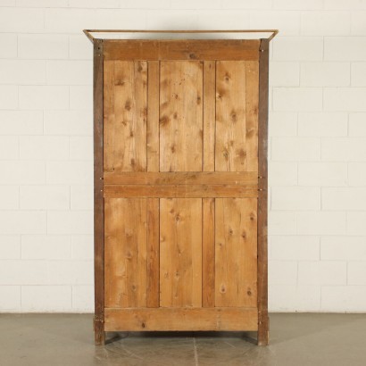 Wardrobe with Two Doors Walnut Silver Fir France 19th Century