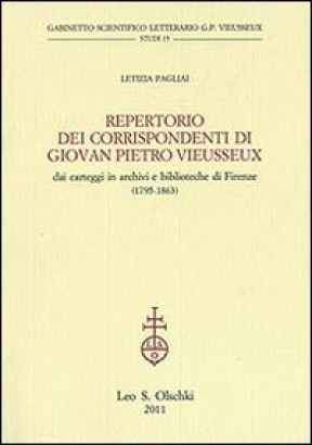 Repertorio dei corrispondenti di Giovan Pietro Vieusseux