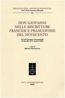 Don Giovanni nelle riscritture francesi e francofone del novecento