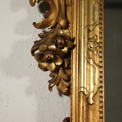 Rocaille Mirror Italy Late 19th Century