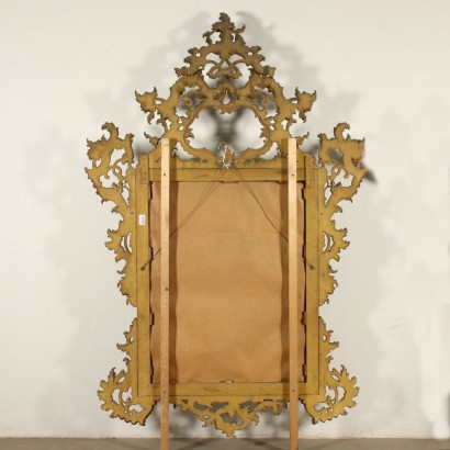 Rocaille Mirror Italy Late 19th Century