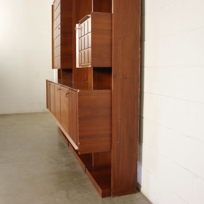 Cabinet Veneered Wood Italy 1960s