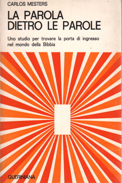 La Parole derrière les mots. Vol. 1, Caros Mesters, La parole derrière les mots (Volume 1)