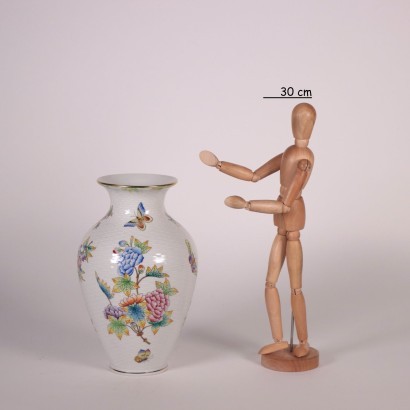modernariato, modernariato di design, vaso, vaso modernariato, vaso di modernariato, vaso italiano, vaso vintage, vaso anni '60, vaso design anni 60,Vaso Herend Hungary