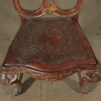 Pair Of Queen Anne Chairs Mahogany England 18th Century