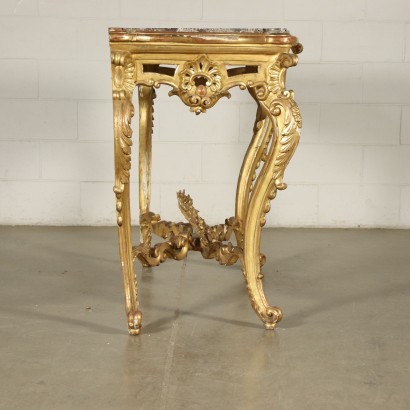 Eclectic Console Marble Italy 19th Century