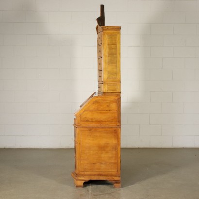 Baroque Drop-Leaf Secretaire Turned Into a Cupboard Italy 18th Century