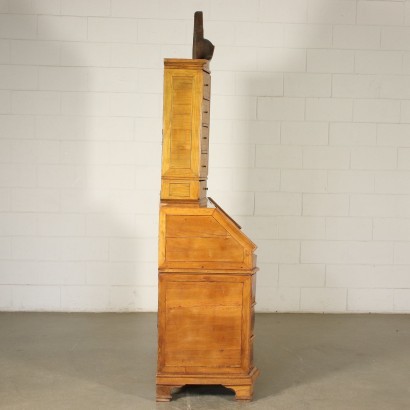 Baroque Drop-Leaf Secretaire Turned Into a Cupboard Italy 18th Century