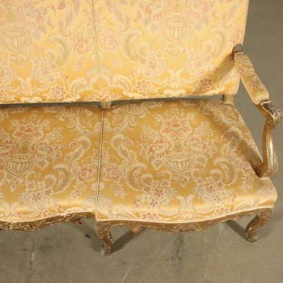 Revival Sofa Padded Italy 20th Century