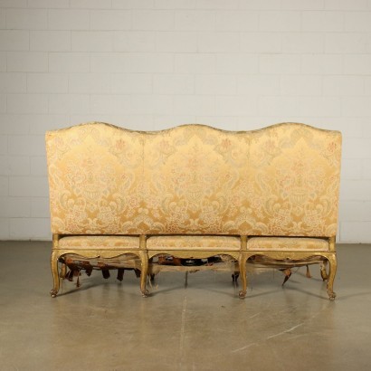 Revival Sofa Padded Italy 20th Century