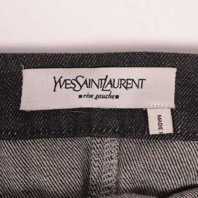 Jupe Denim Yves Saint Laurent Coton Paris France