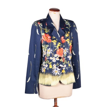 Veste vintage à fleurs