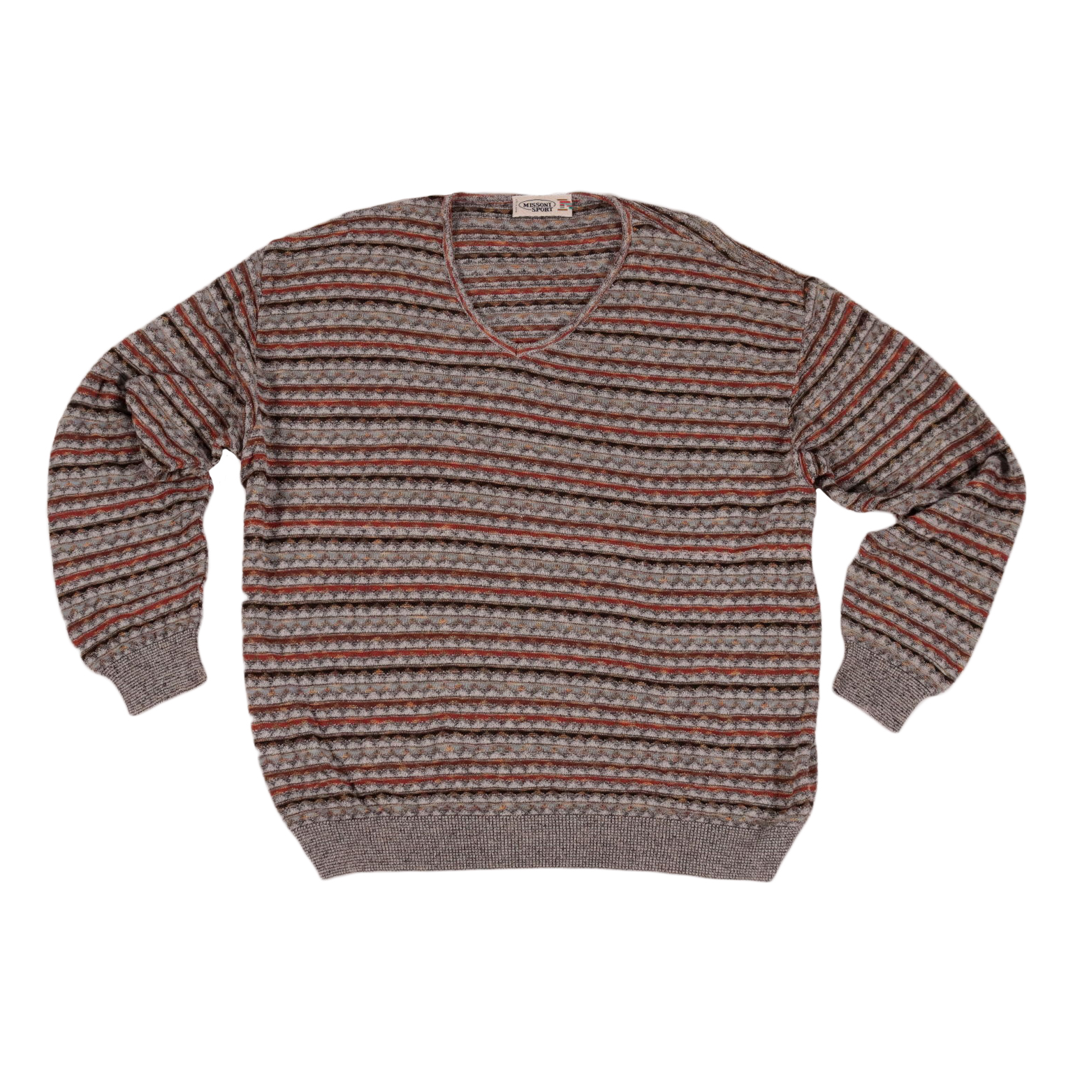 Vintage Missoni Man Sweater 1980s Size L XL Clothing House Linens Vintage dimanoinmano