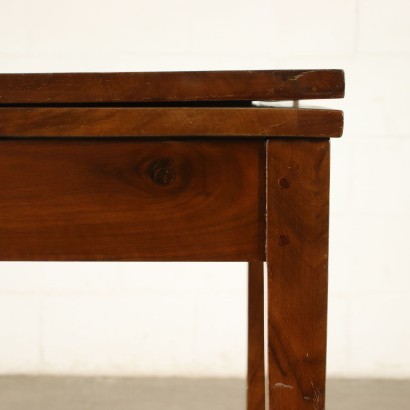 Revival Game Table Walnut Italy 20th Century