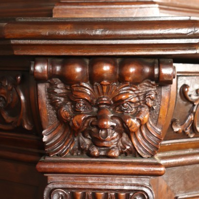 antiquariato, credenza, antiquariato credenza, credenza antica, credenza antica italiana, credenza di antiquariato, credenza neoclassica, credenza del 800,Credenza in Stile Neorinascimento