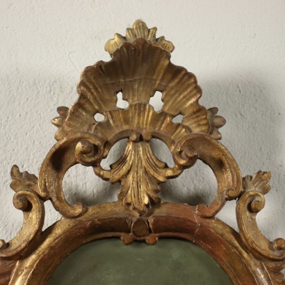 Pair of Lombard Barocchetto Mirrors Italy 18th Century