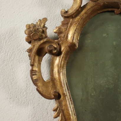 Pair of Lombard Barocchetto Mirrors Italy 18th Century