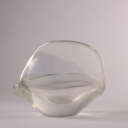 Glass Shell Sculpture Murano Italy 1930s-1940s Murano's Manufacture