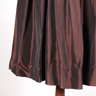 Robe Vintage Satin Années 1950 1960