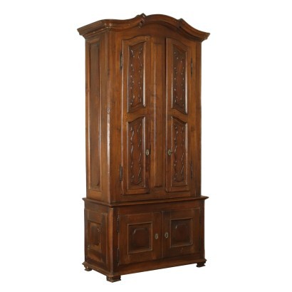 antiquariato, credenza, antiquariato credenza, credenza antica, credenza antica italiana, credenza di antiquariato, credenza neoclassica, credenza del 800,Credenza a Due Corpi Emiliana