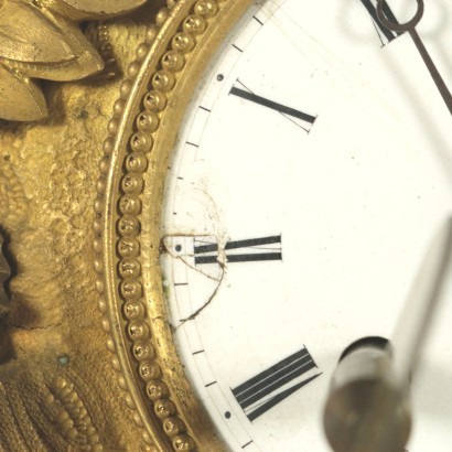 Gilded Bronze Table Clock France 19th Century