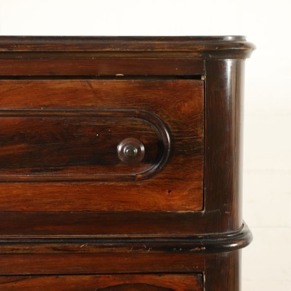 Commode Umbertine Peuplier Naples Italie Fin 19ème Siècle