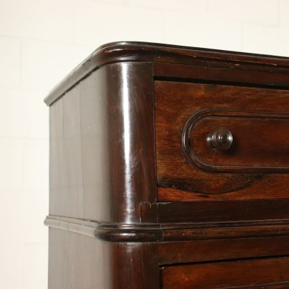 Commode Umbertine Peuplier Naples Italie Fin 19ème Siècle