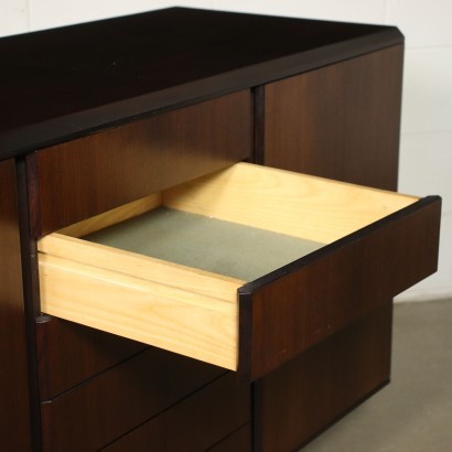 Sideboard Veneered Wood Italy 1960s