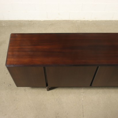 Sideboard Veneered Wood Italy 1960s