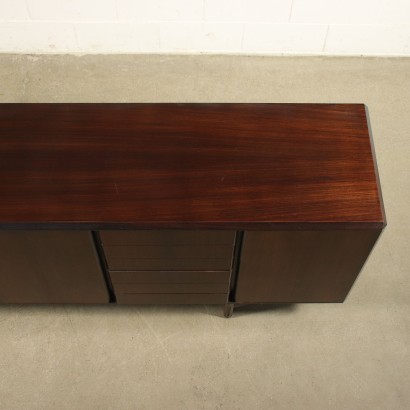 Sideboard Veneered Wood Italy 1960s