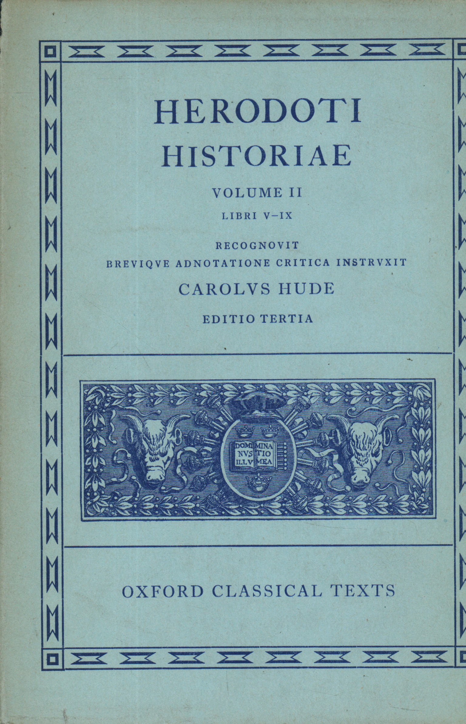 Historiae. Volume II. Libri V-IX, Herodoti