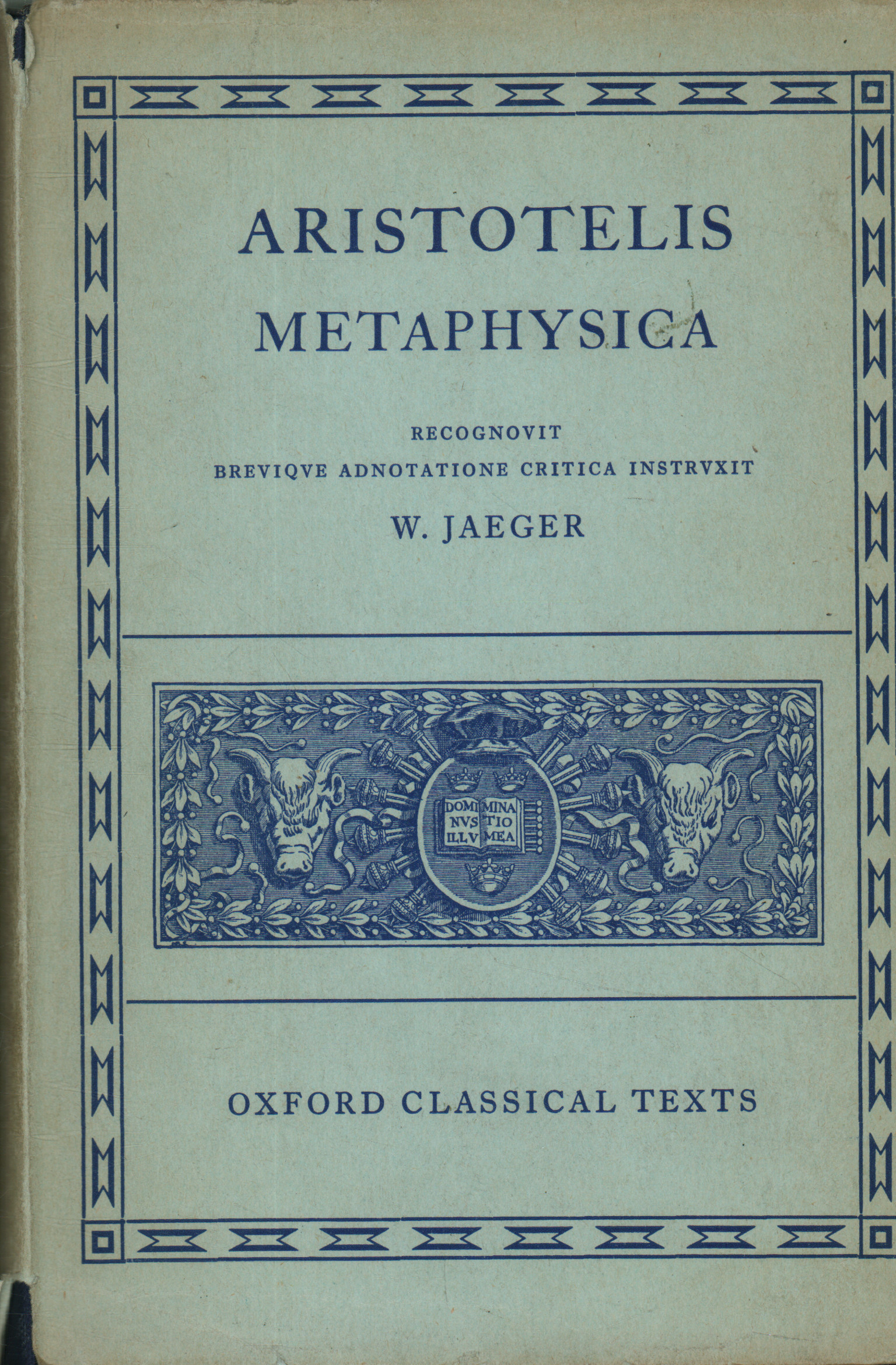 Metafísica, Aristotelis