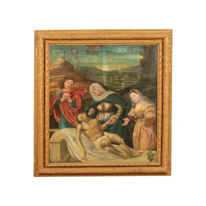 arte, arte italiano, pintura italiana antigua, Lamentación sobre Cristo Muerto