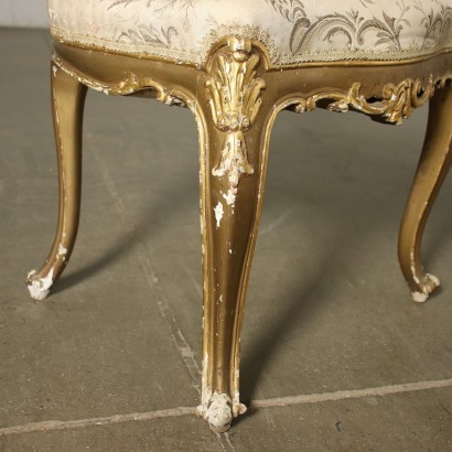 Chaises Baroque tardif Italie 1900