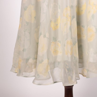 Vintage Les Copains Silk Dress Italy 1990s