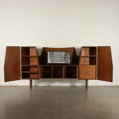 Sideboard Mahagoni Italien 1950er-1960er