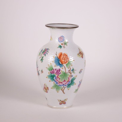 Herend Vase Porcelain Hungary 20th Century