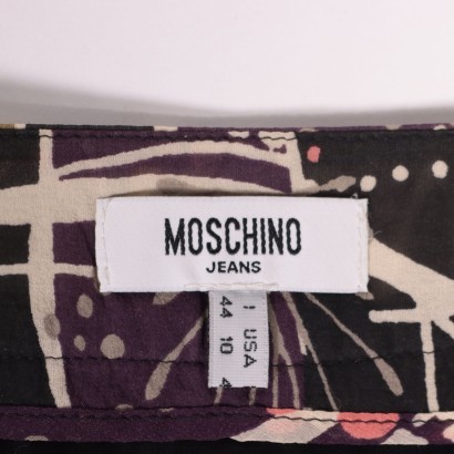 Moschino Jupe Soie Italie